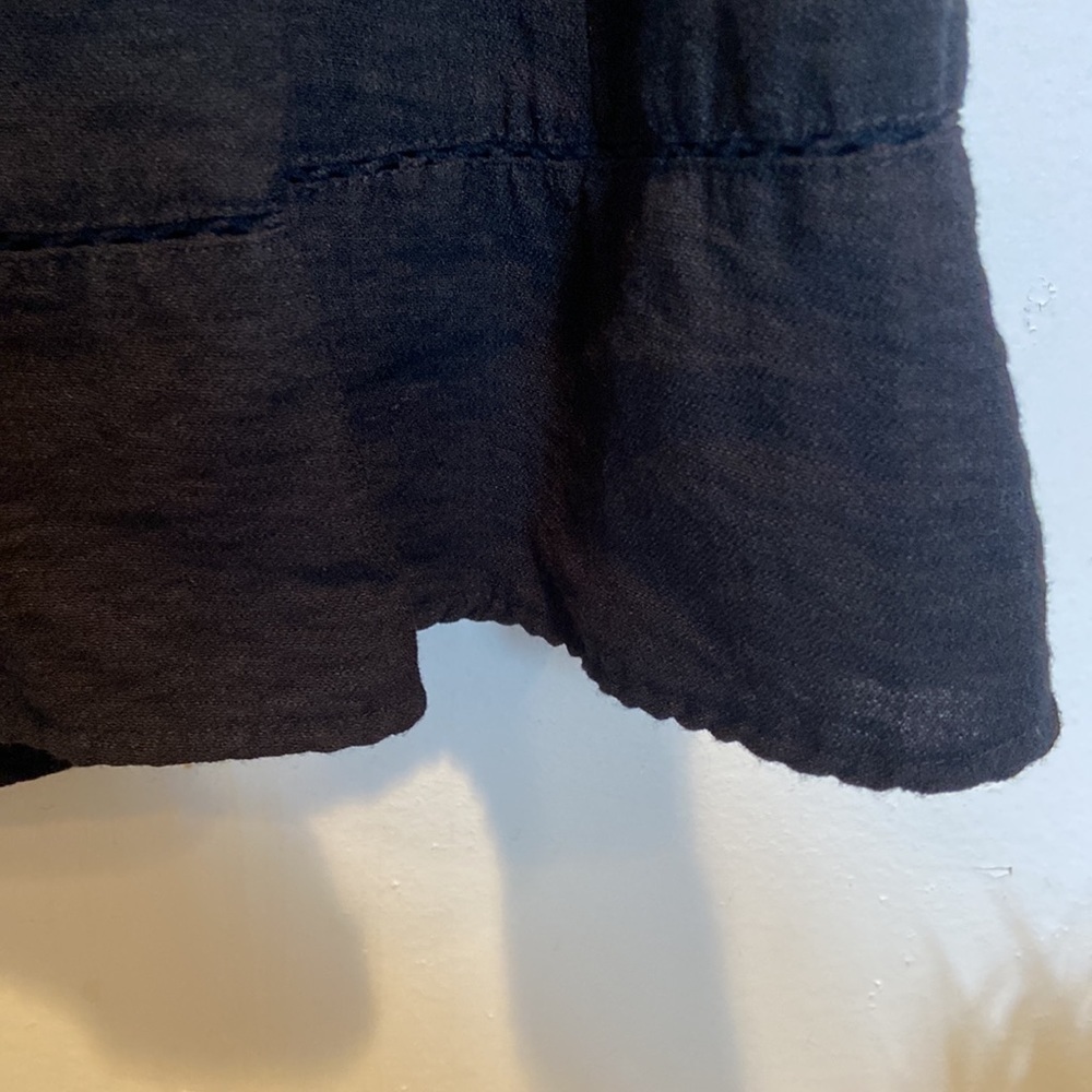 1. State Black Tie Waist Skirt - Picture 7 of 10